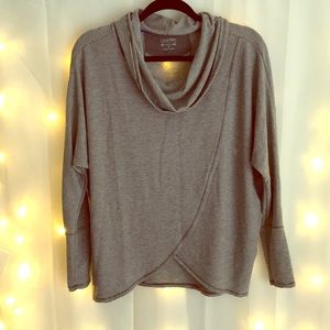 Calvin Klein performance cowl-neck long sleeve